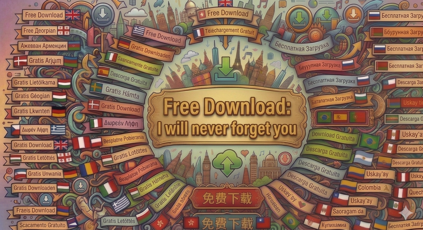 🎁Free Download: I will never forget you🎁🇬🇧