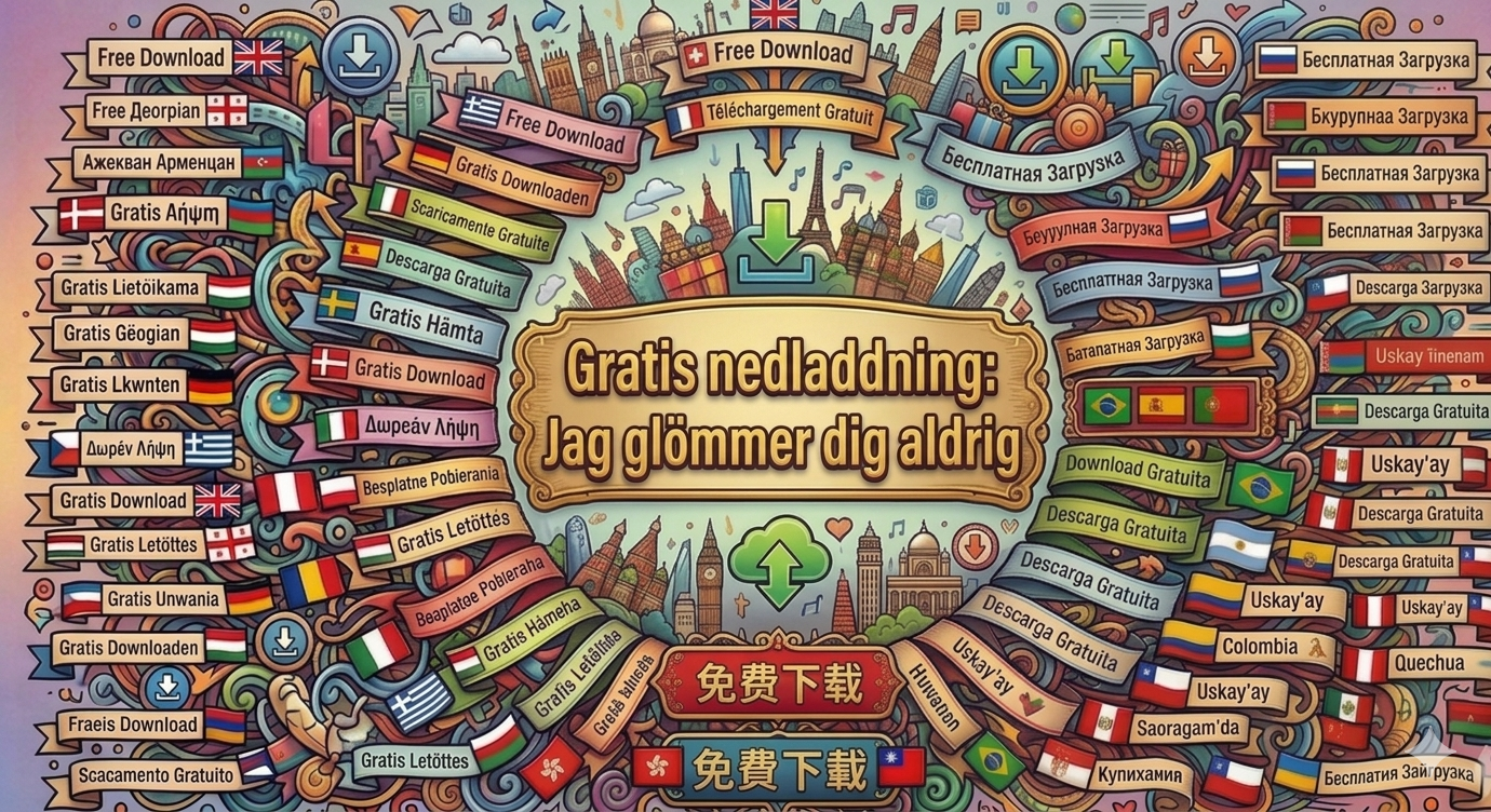 🎁Gratis nedladdning: Jag glömmer dig aldrig🎁🇸🇪